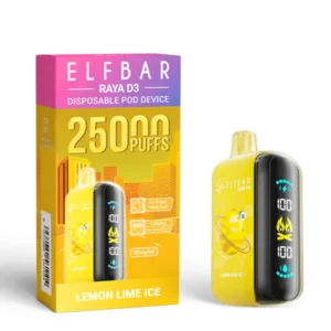 ELFBAR RAYA D3 25000 PUFF LEMON LIME ICE
