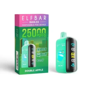 ELFBAR RAYA D3 25000 PUFF DOUBLE APPLE
