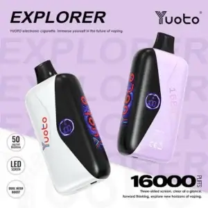 YUOTO EXPLORER 16000 PUFF BLUEBERRY ICE