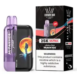 AL FAKHER ULTRA 25000 PUFF PEACH ICE