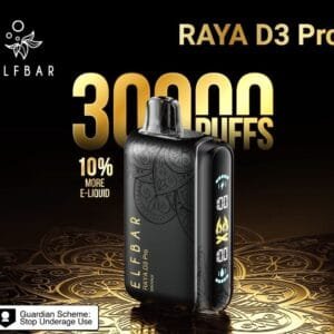 ELFBAR RAYA D3 PRO 30000 PUFF BLACKBERRY ICE