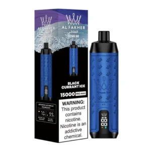 Buy Al Fakher 15000 Puff Black Currant Ice Vape in India