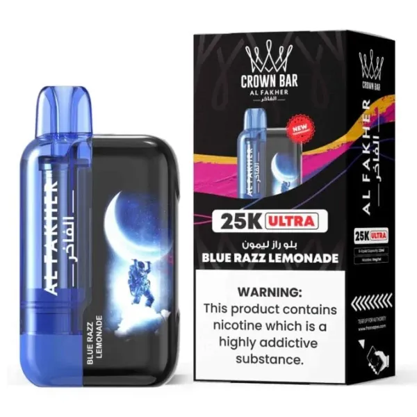 Buy Al Fakher Ultra 25000 Puff Bluerazz Lemonade Vape in India