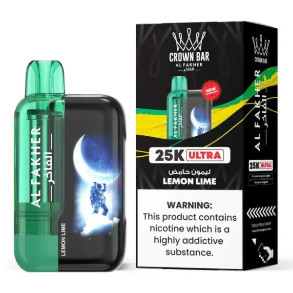 Buy Al Fakher Ultra 25000 Puff Lemon Lime Vape in India