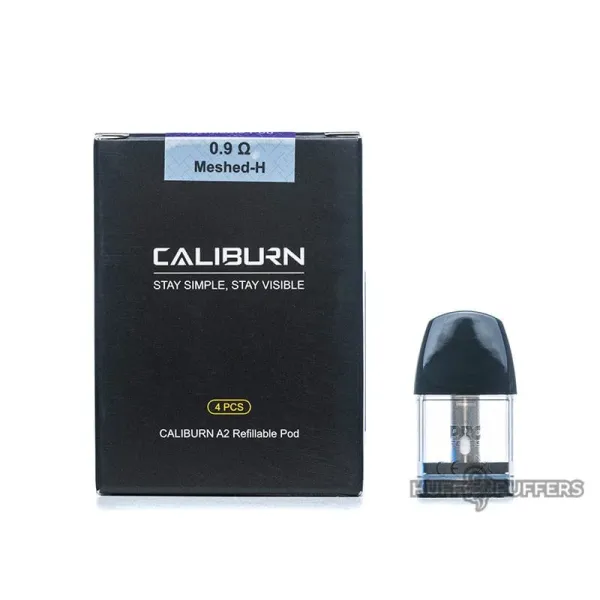 Buy Uwell Caliburn A2 Replacement Pods 0.9 ohm online in India at Al Alizeh – authentic vape pods with fast delivery