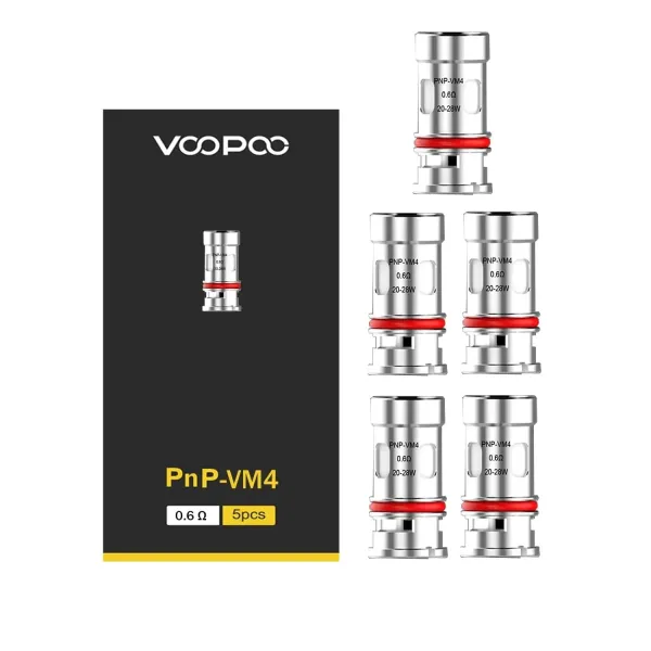 Buy Voopoo PnP VM4 0.6ohm Coil pack (5pcs) online in India