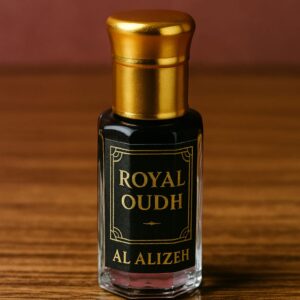 Royal Oud Attar 12ml by Al Alizeh – strong long lasting alcohol free Arabic attar for men and women in India